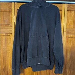 Men's Black Hoodie Sweater